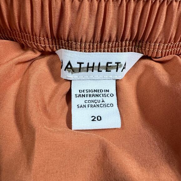 Athleta Arrival Skirt Orange Style 586857 Women's Size 20 New With Tags - Picture 5 of 11